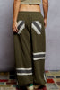 Gauze Patch Joggers