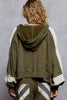 Gauze Patch Zip Up
