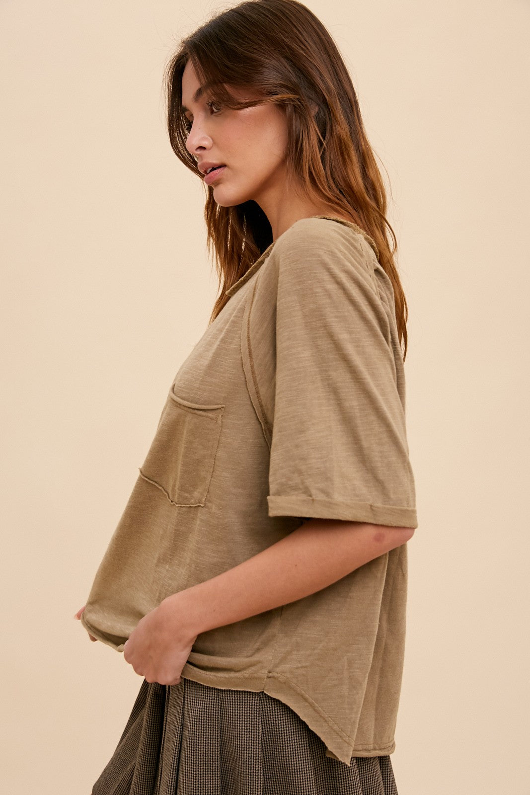 Raglan Pocket Tee