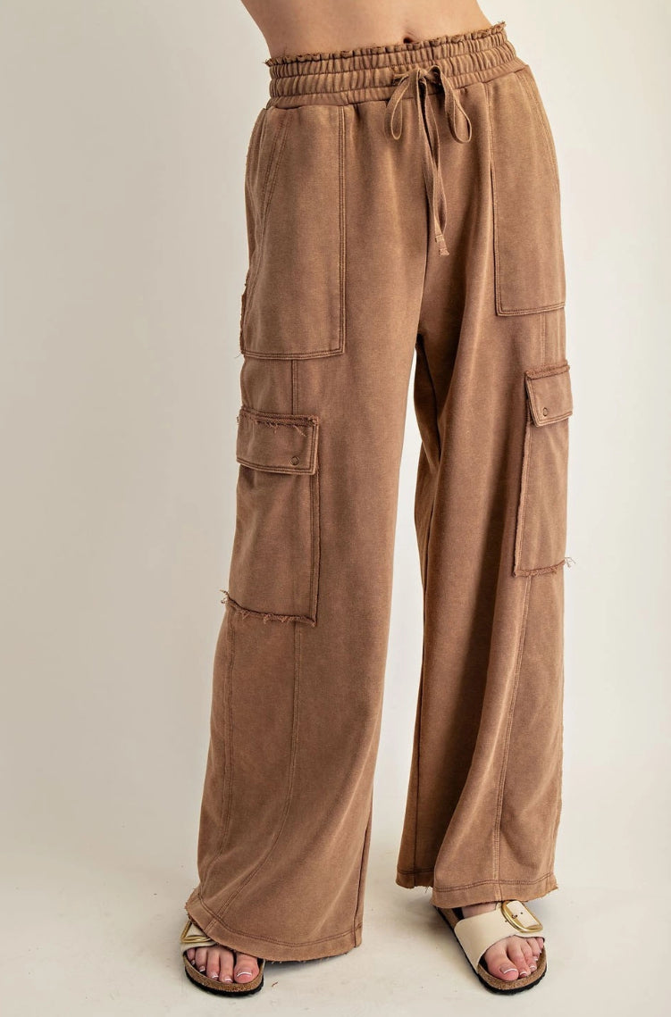 Washed Cargo Sweats