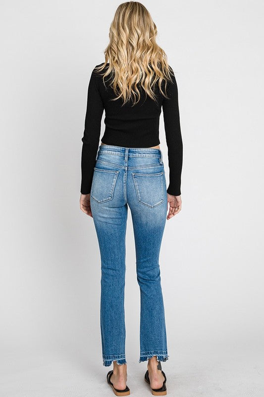 Mid Rise Mom Jeans - Petra 153