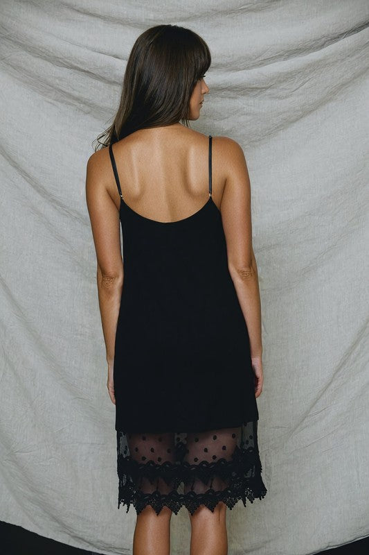 Lace layering slip