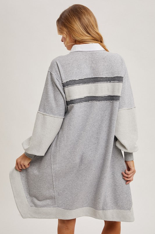 Slouchy Polo Dress