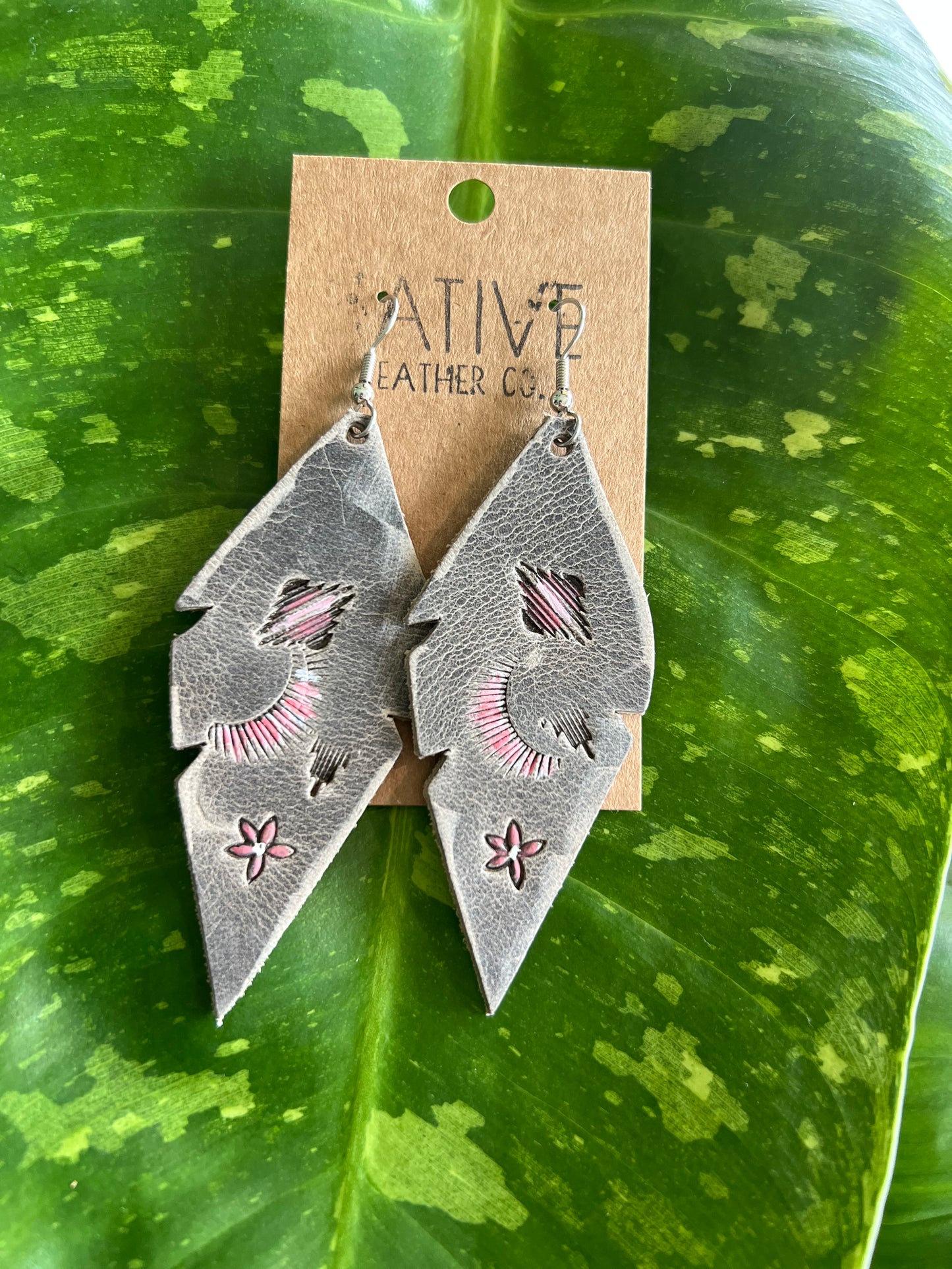 Native Leather Earrings