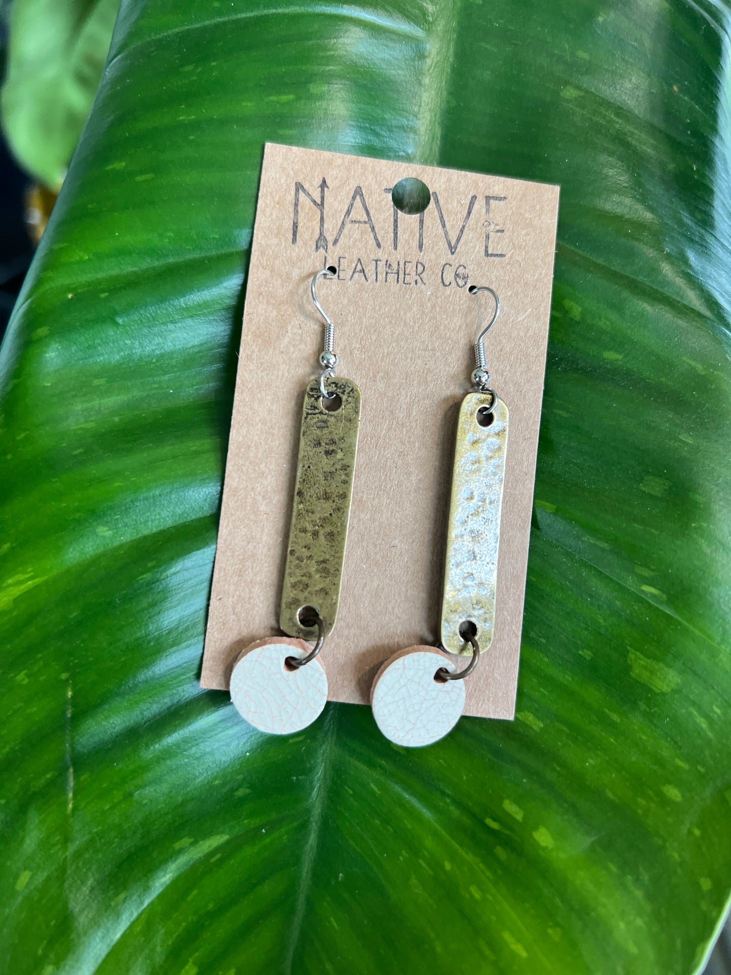 Native Leather Earrings