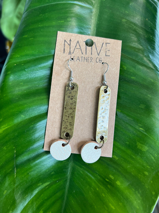 Native Leather Earrings