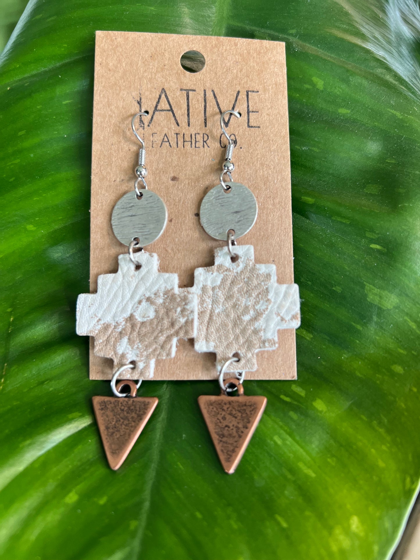 Native Leather Earrings