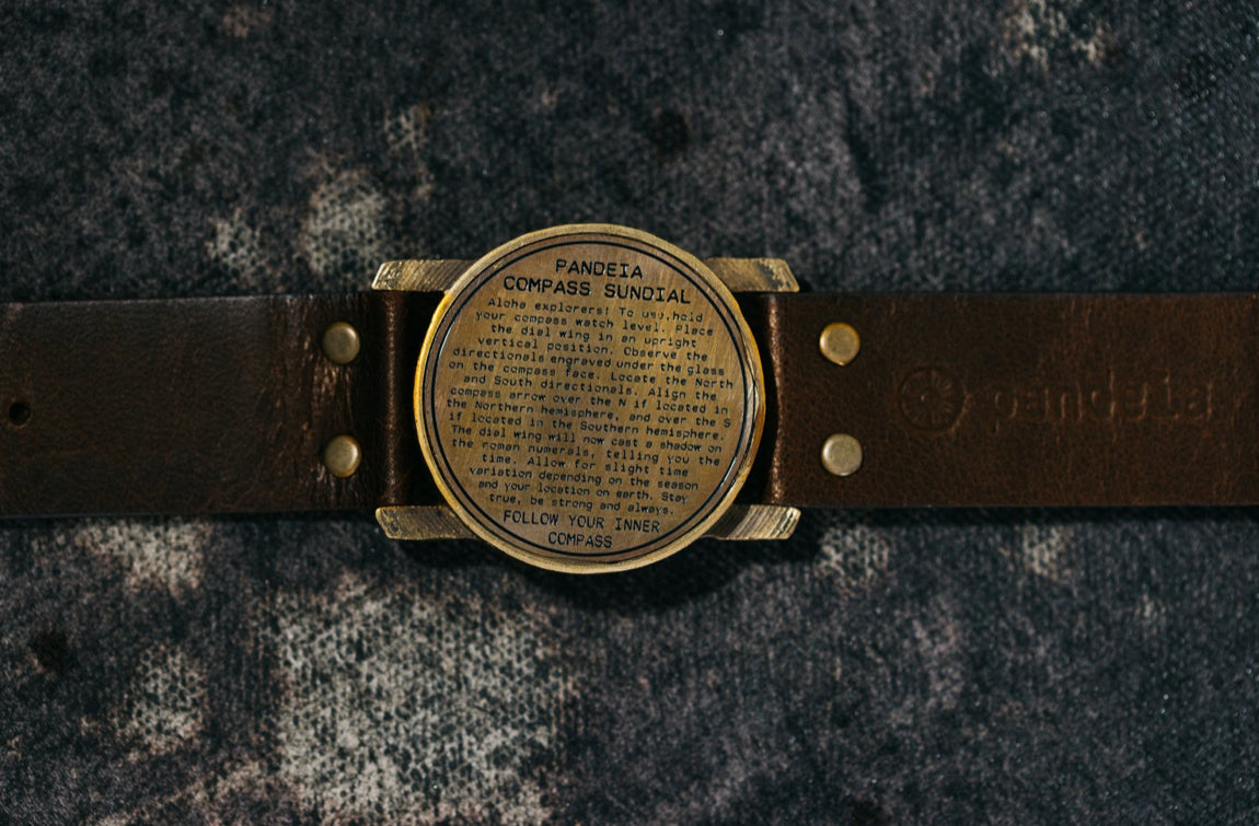 Pandeia Compass Sundial Watch