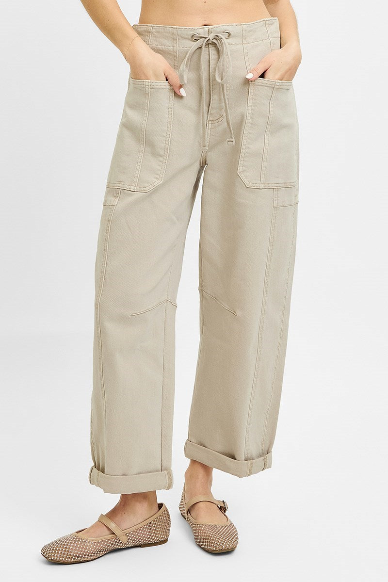 Cargo Barrel Jeans
