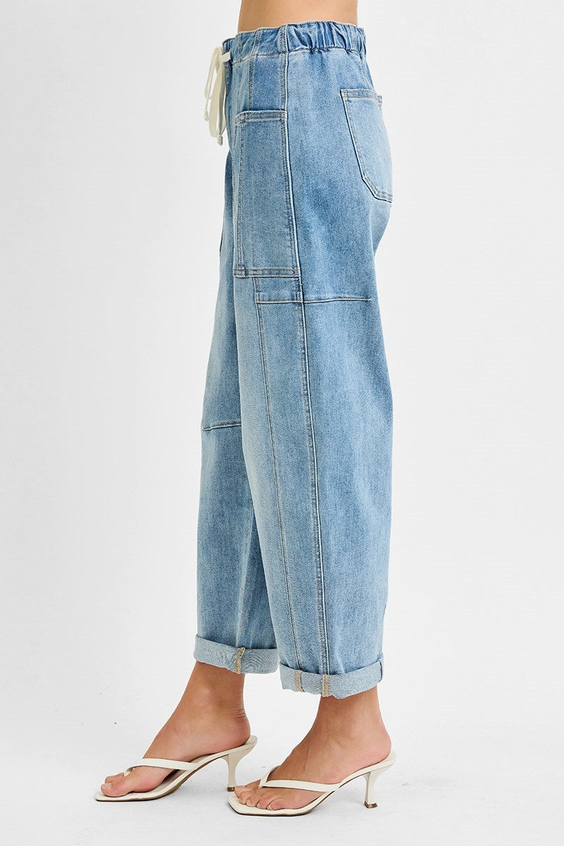 Cargo Barrel Jeans Light
