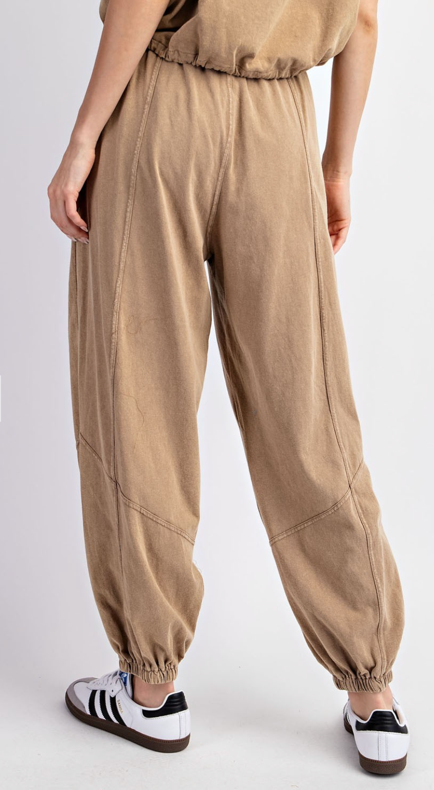 Mineral Washed Jogger Pants