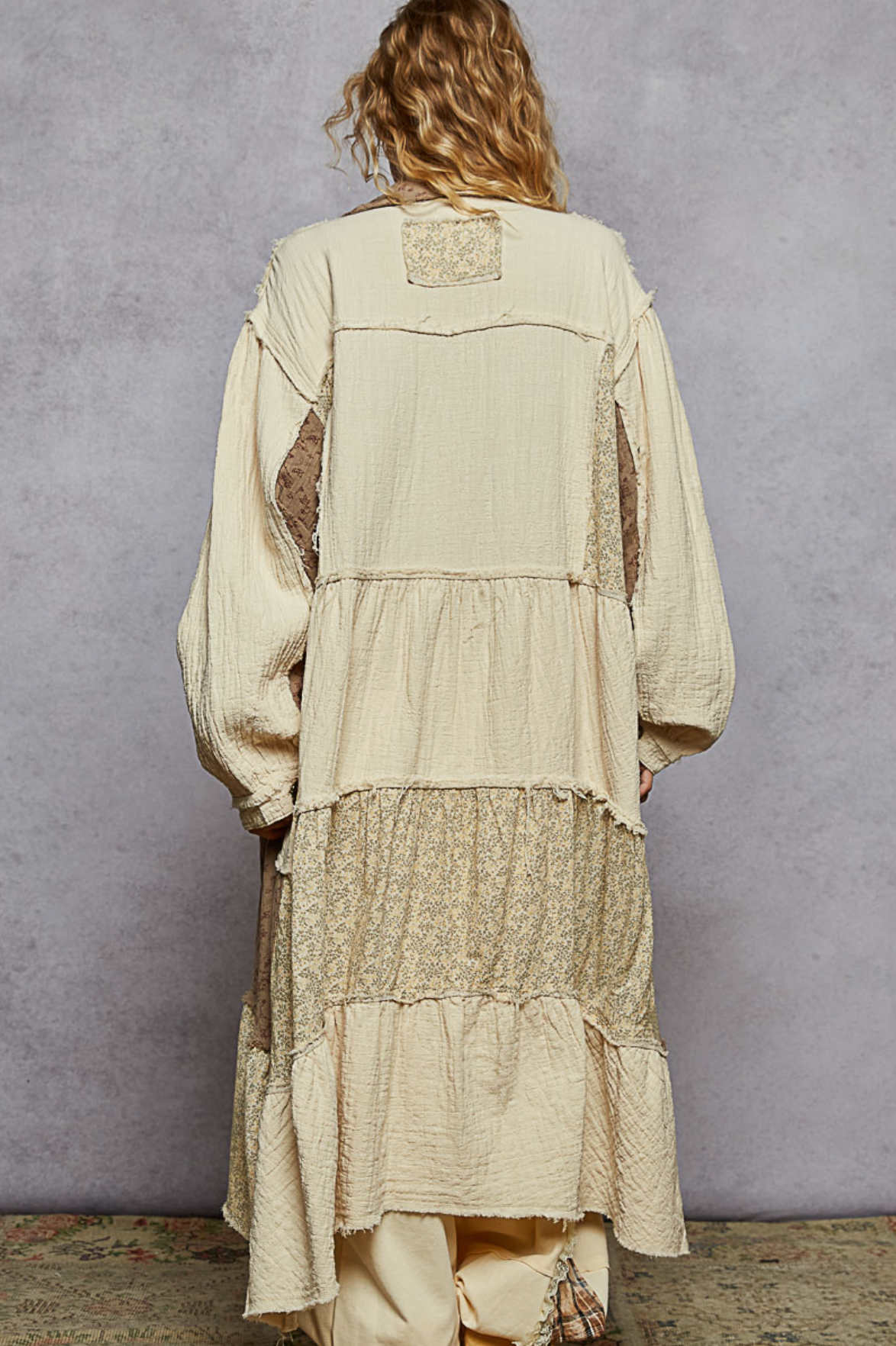 Gauze Patch Jacket