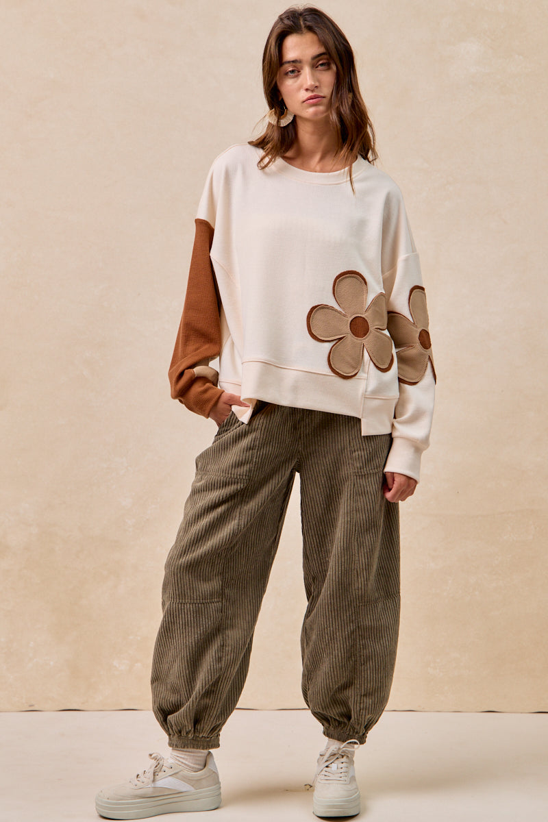 Corduroy Drawstring Pants