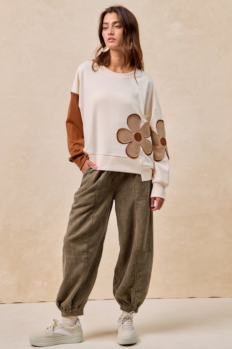 Corduroy Drawstring Pants