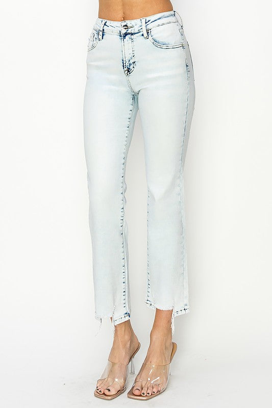 Risen High Rise Relaxed Straight leg Denim