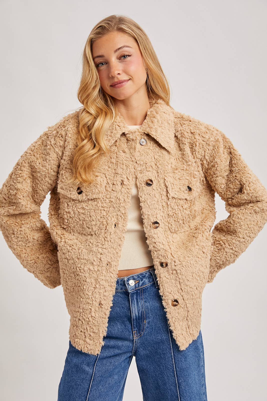 Boucle Woven Jacket