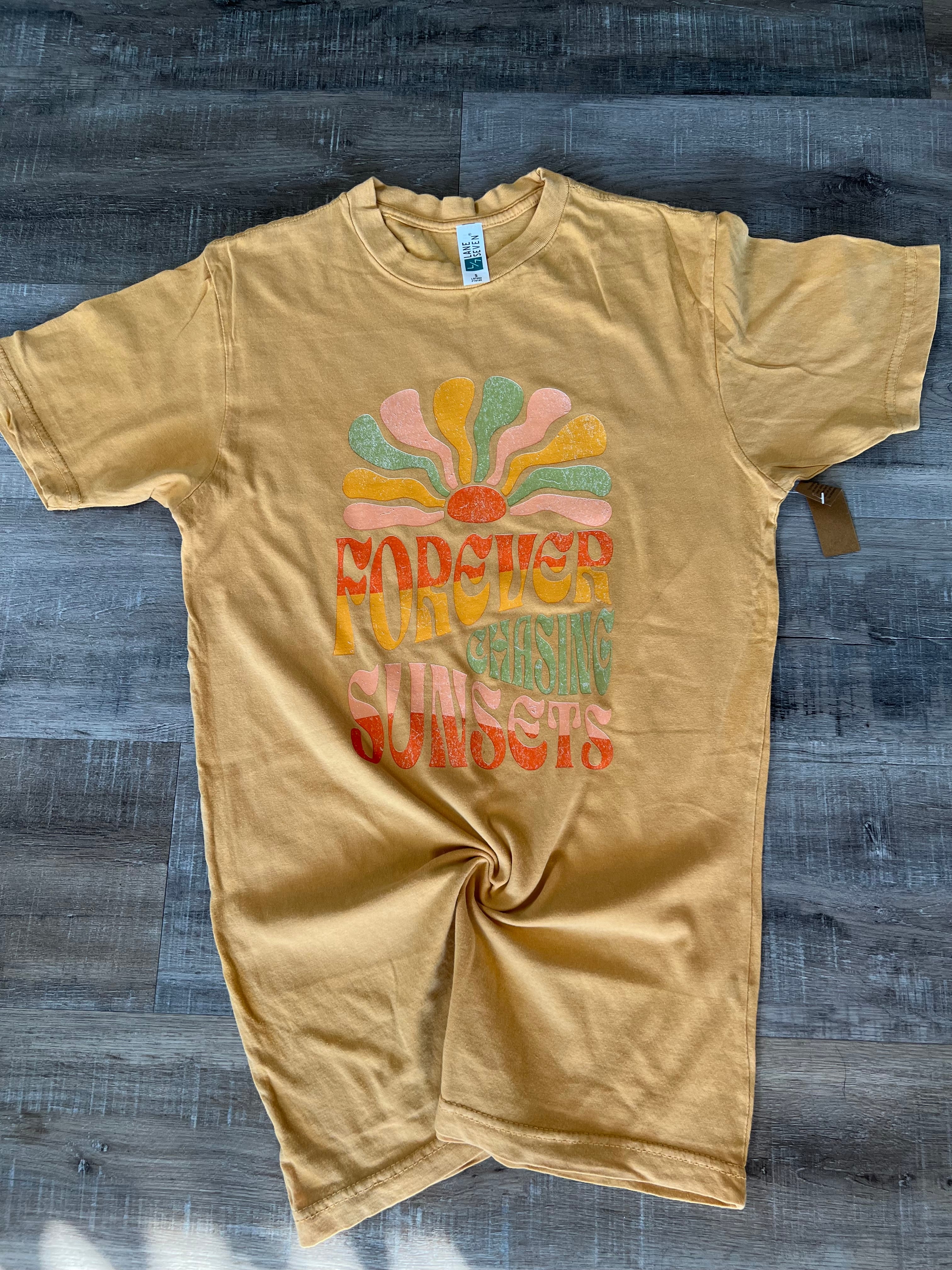 Forever Chasing Sunsets Tee