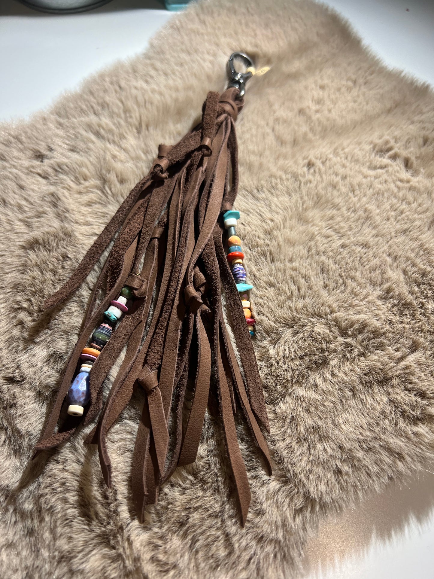 Native Leather tassels