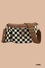 Checkered Crossbody and Wallet