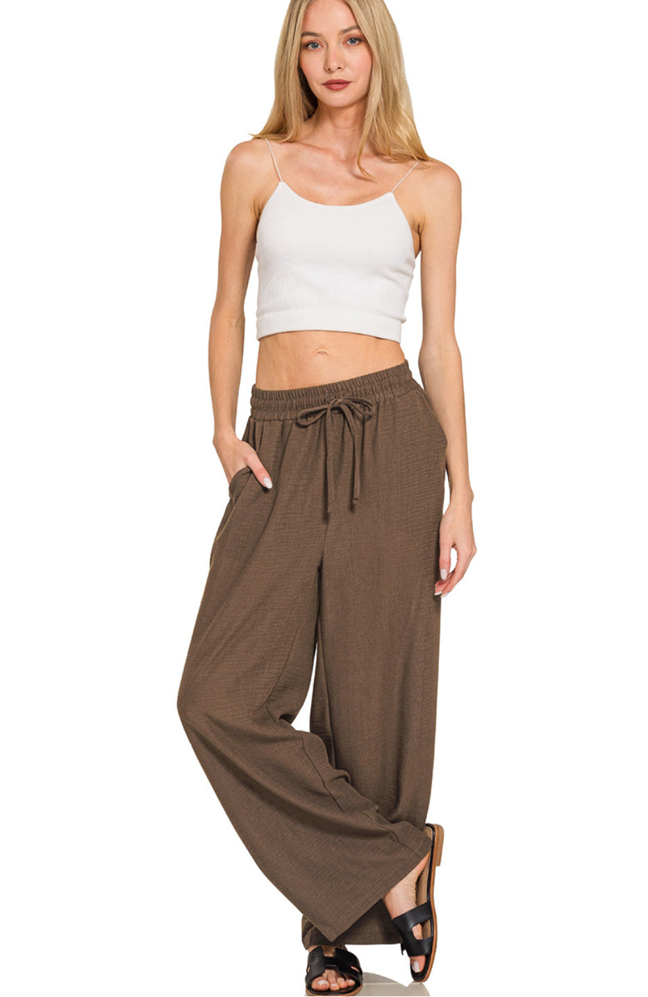 Crepe Pants