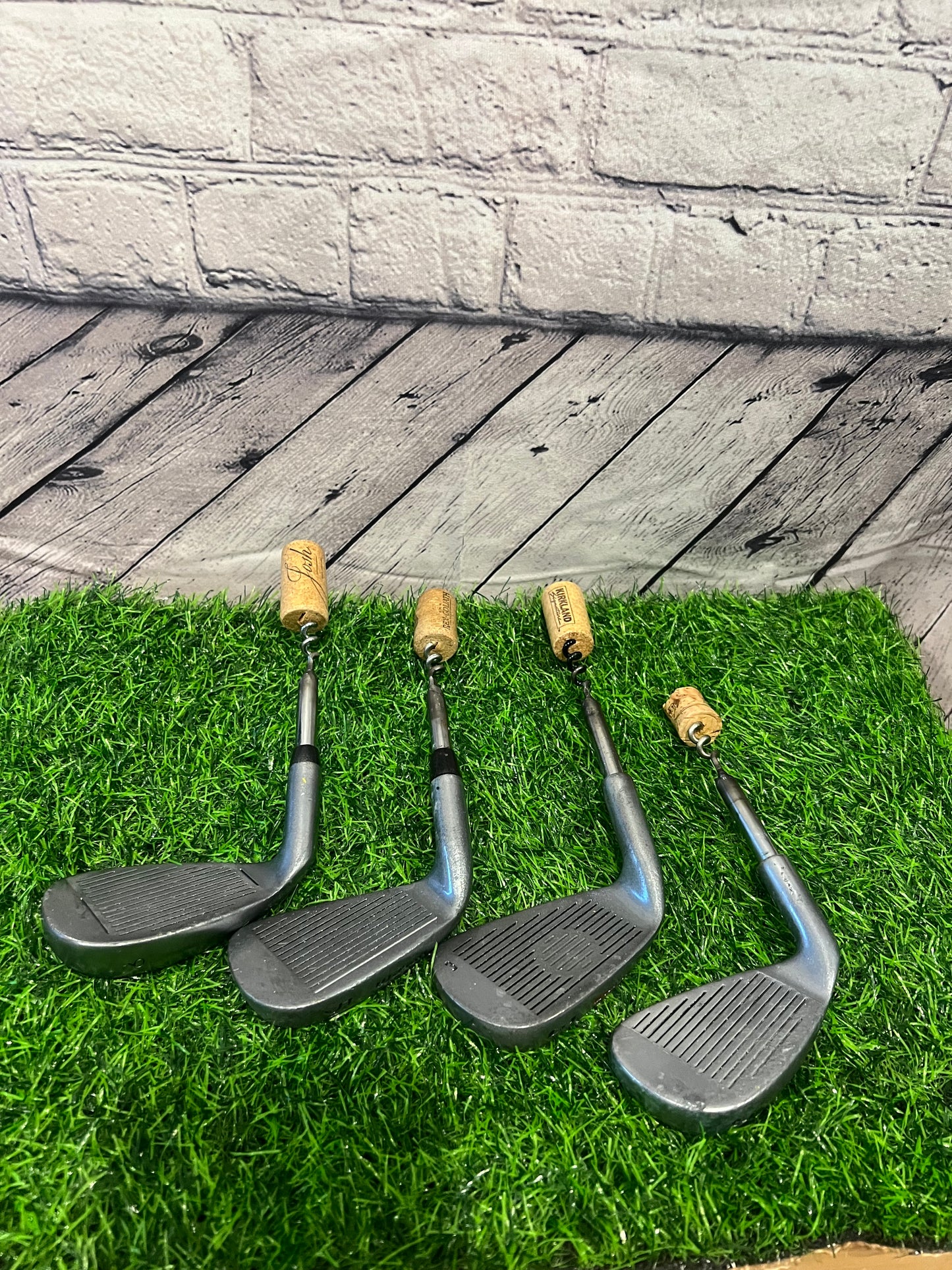 Repurposed Golf Club Bottle openers