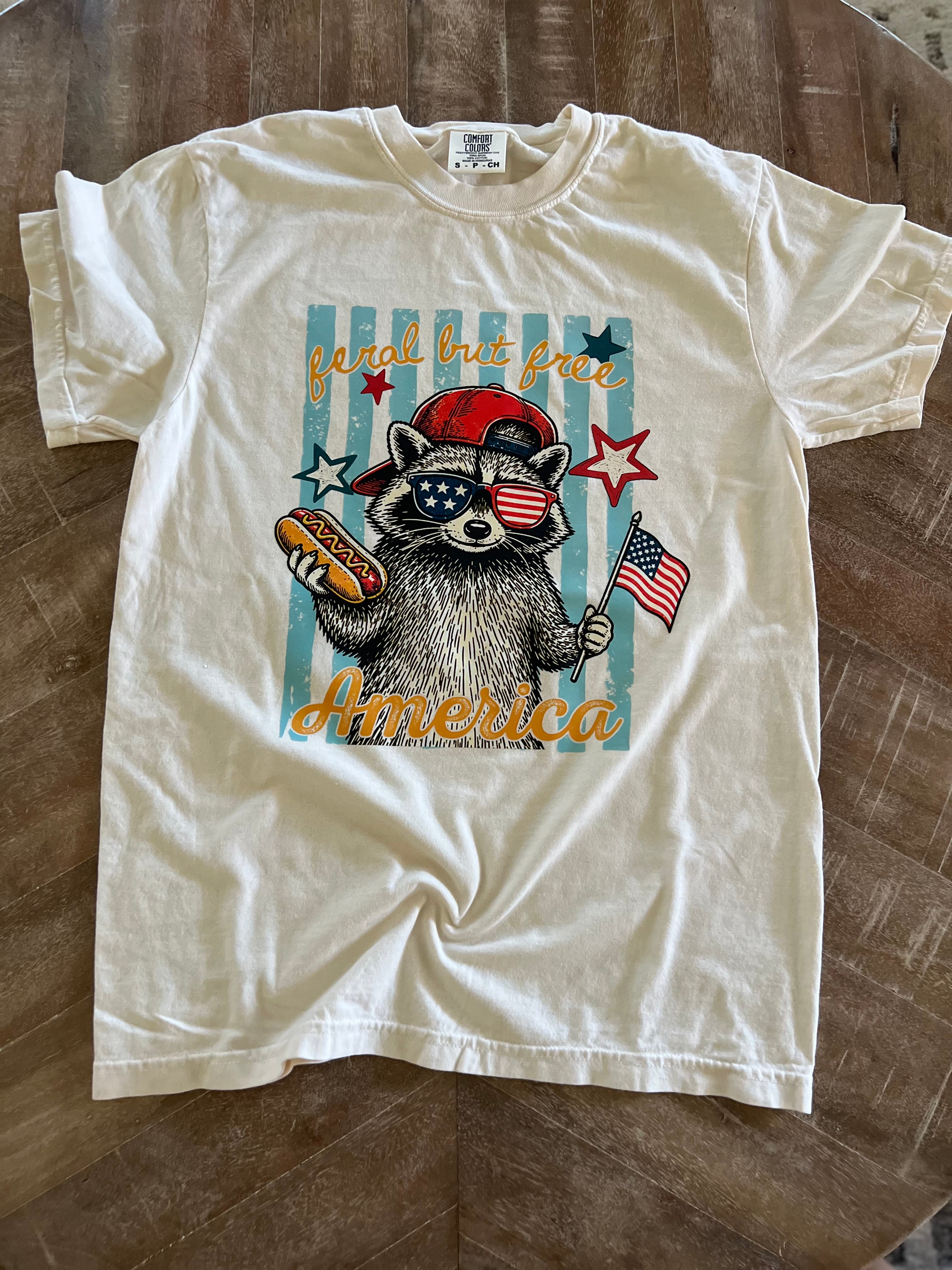 Feral But Free Graphic Tee