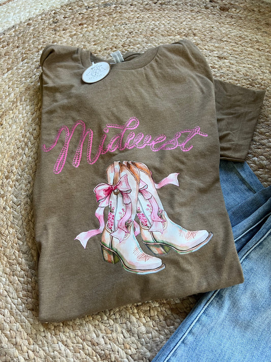 Midwest Cowgirl Tee