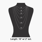 Gold Cz-Trimmed Scallop Shell Pendant Necklace