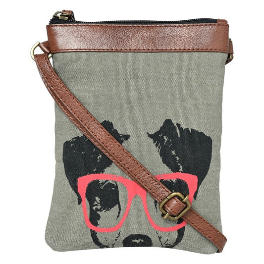 El Rae Canvas crossbody purse