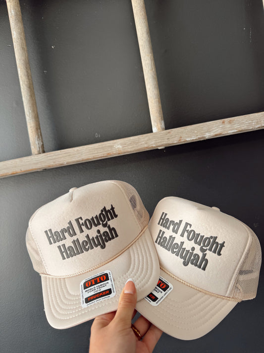 Hard Fought Hallelujah Hat