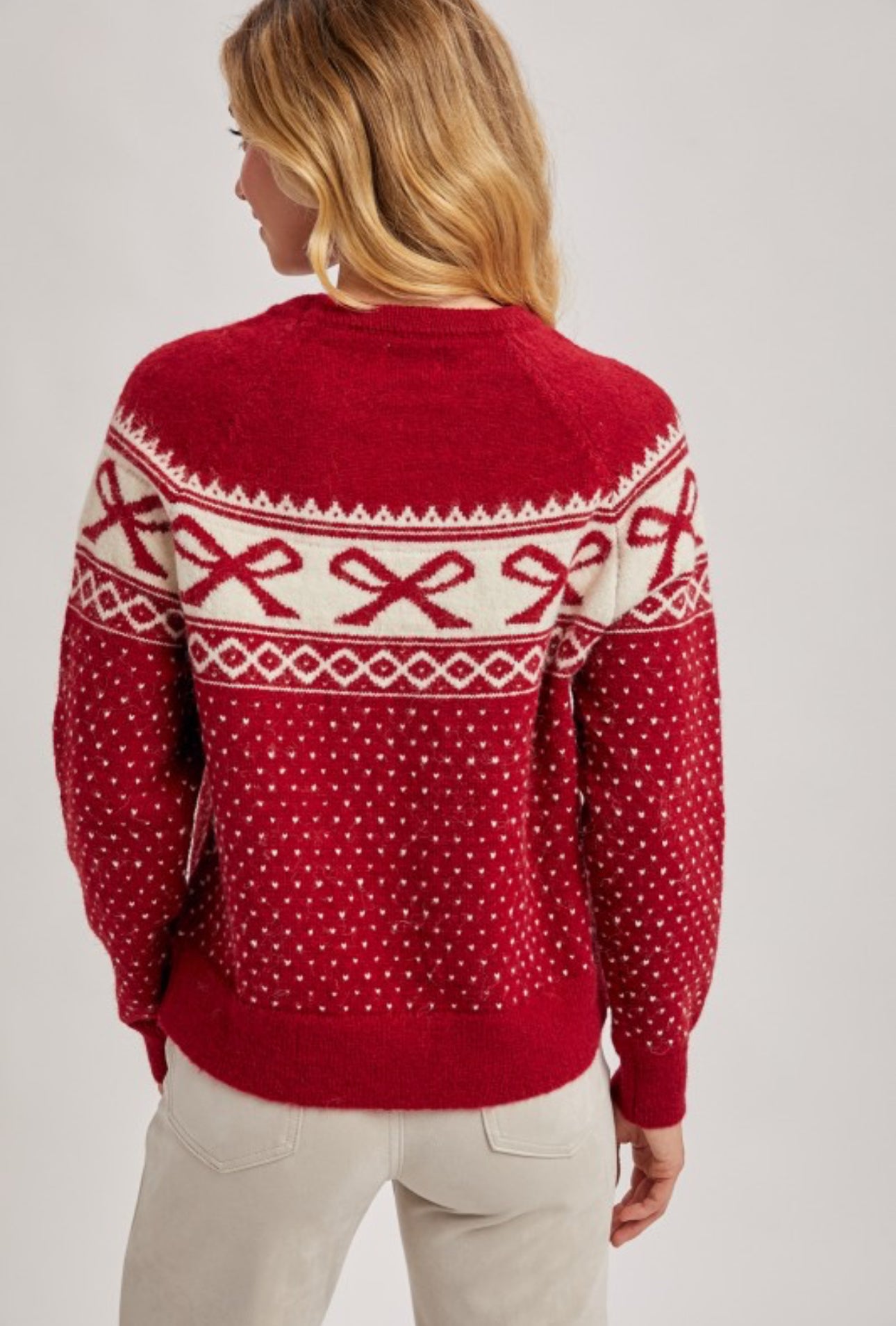 Festive Bow Sweater
