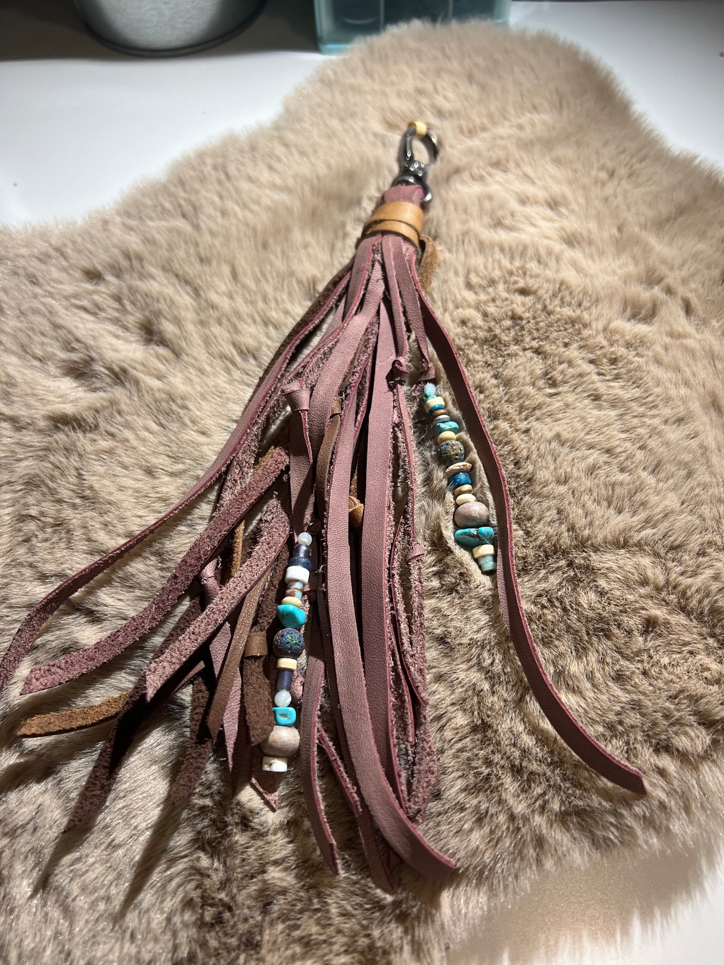 Native Leather tassels