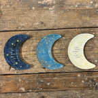 My Sun, My Moon Small Moon Decoupage Plate