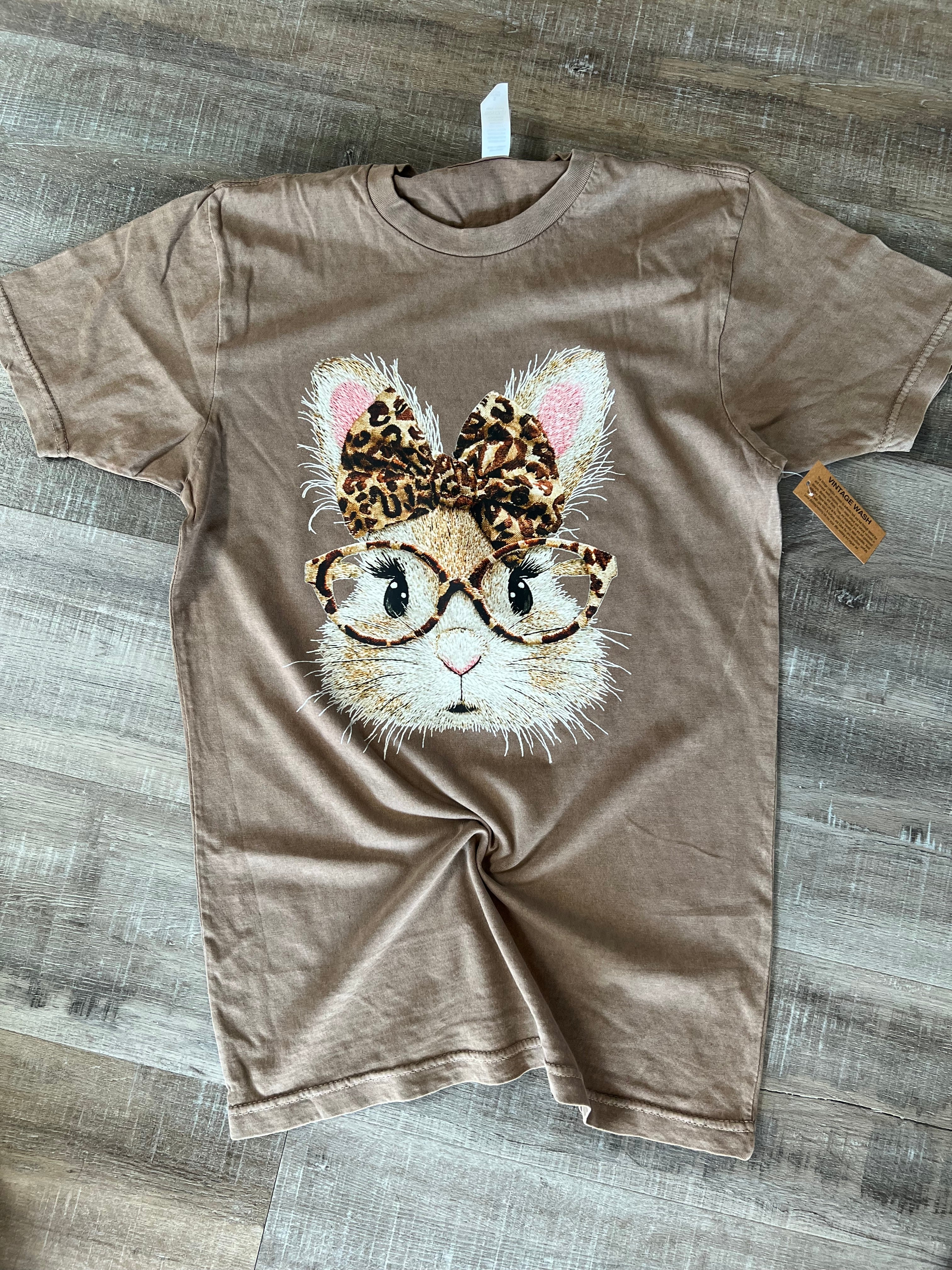 Leopard Bunny Tee