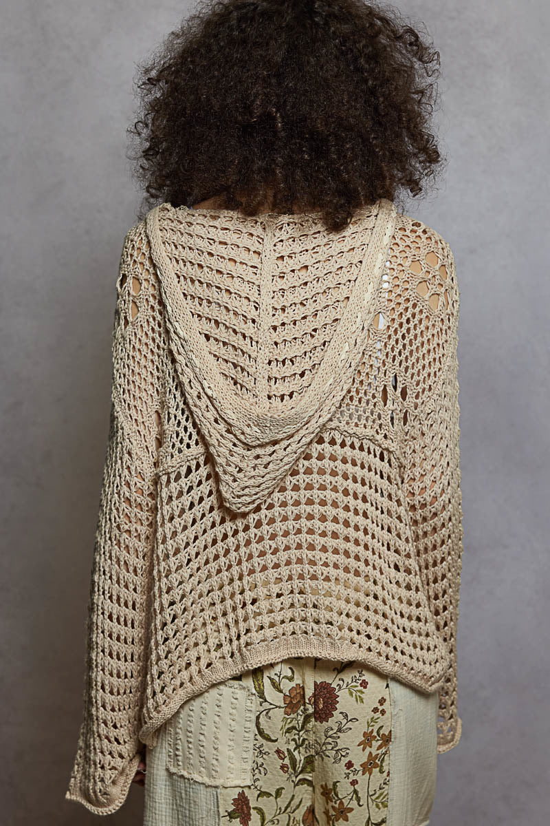 Patriotic Hooded lightweight sweater