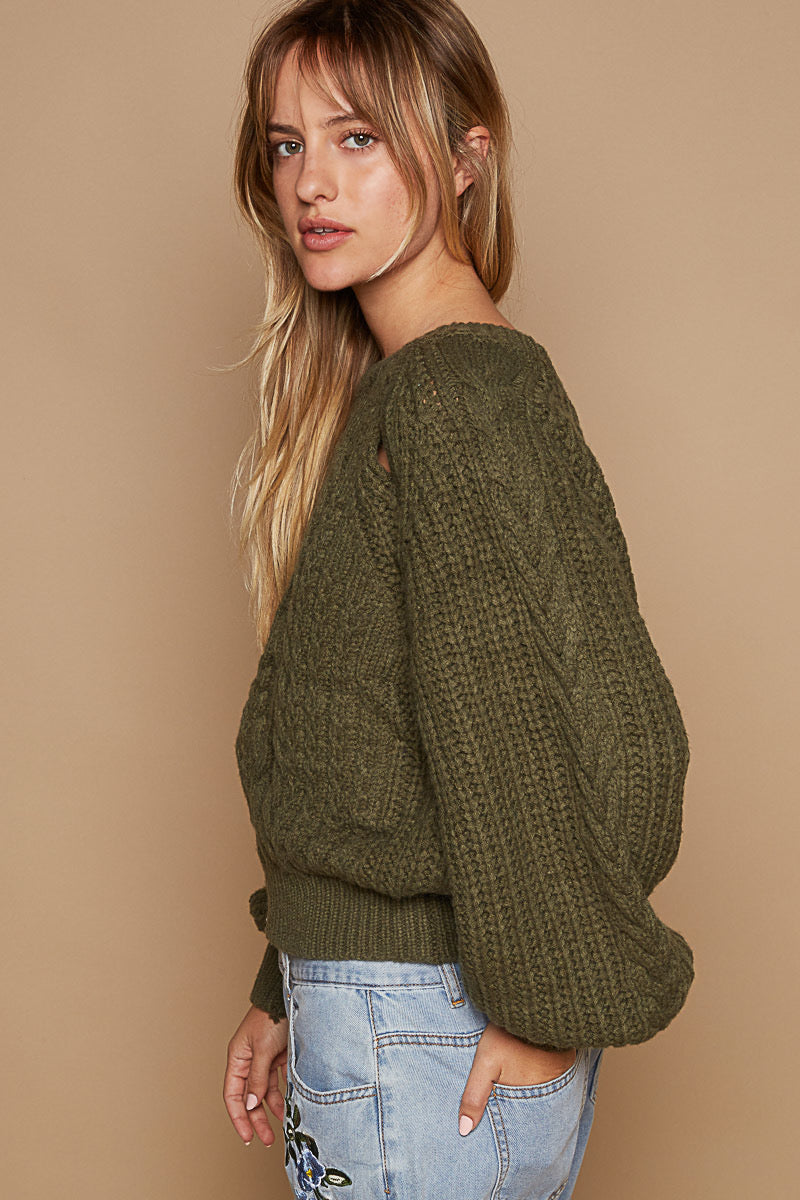 Key Hole Sweater