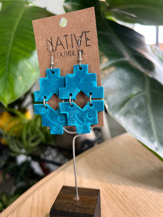 Native Leather Earrings