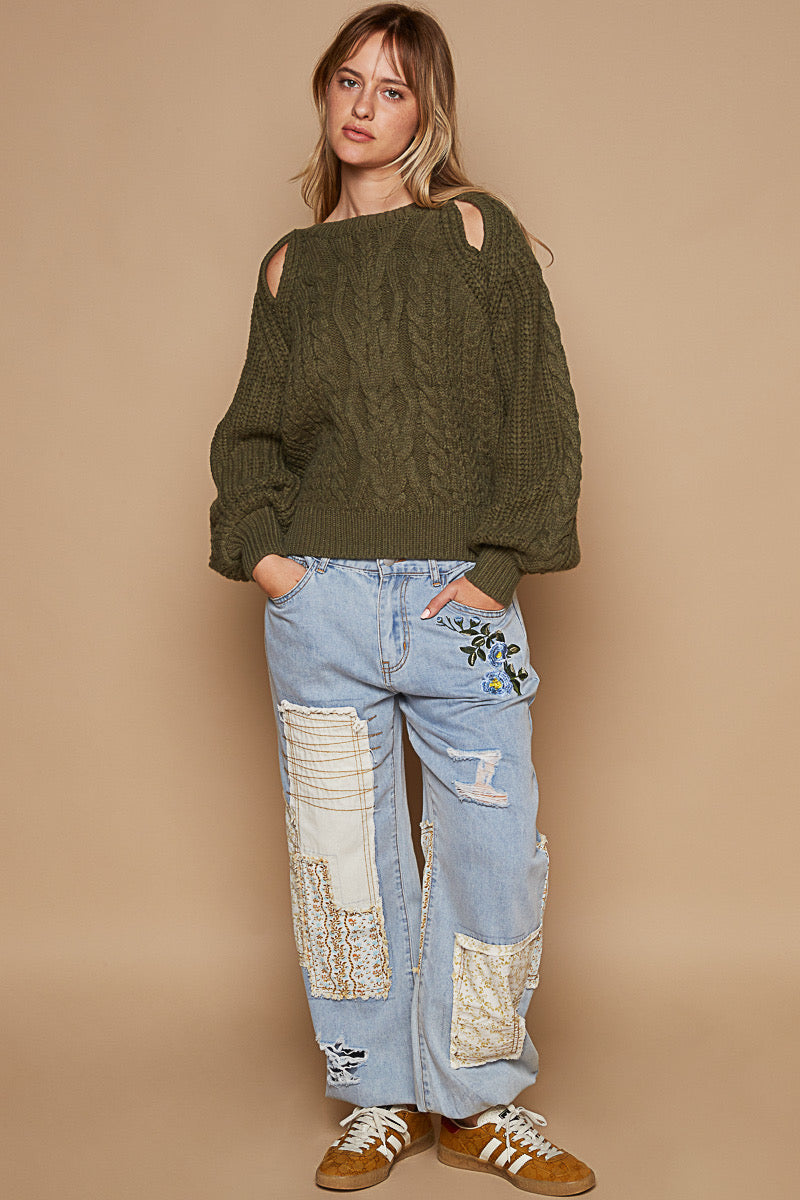 Key Hole Sweater