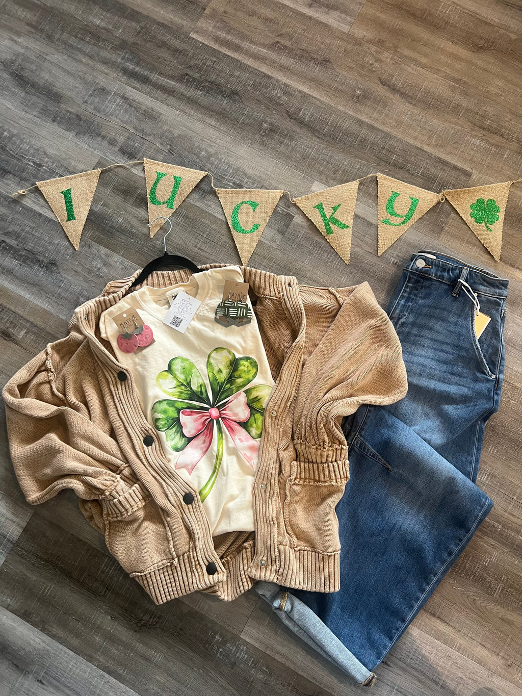 Shamrock Bow Tee