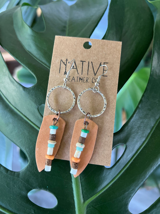 Native Leather Earrings