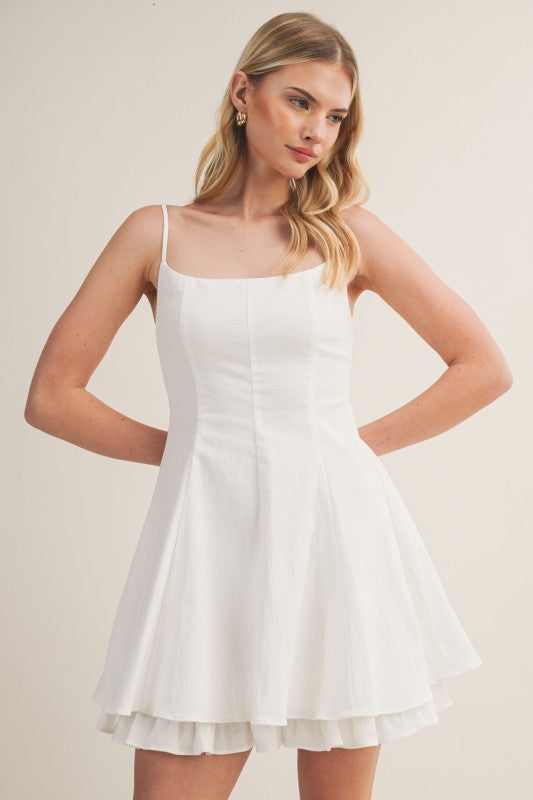 Fit & Flare Stretch Dress