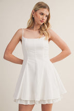 Fit & Flare Stretch Dress