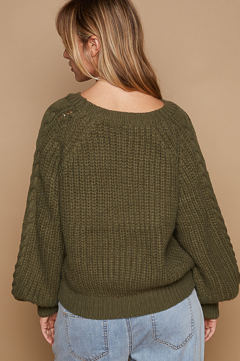 Key Hole Sweater