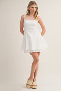Fit & Flare Stretch Dress