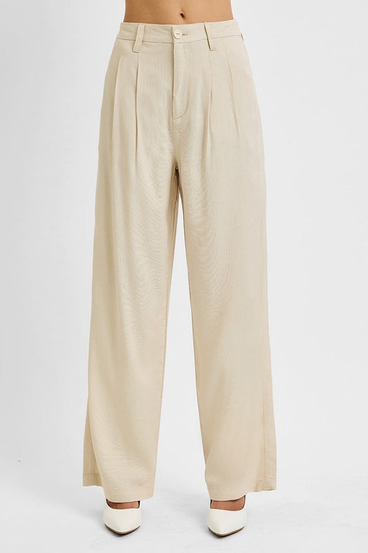 Risen Baggy Linen Pants