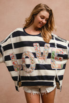 Love Patchwork Top