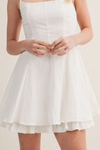 Fit & Flare Stretch Dress