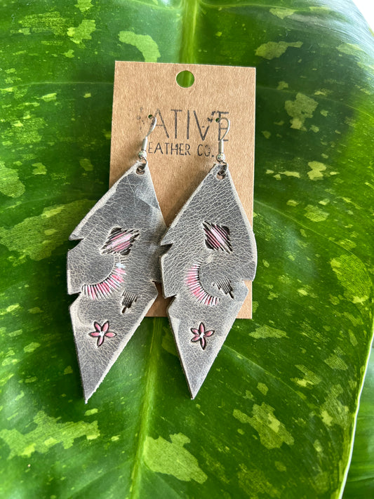 Native Leather Earrings