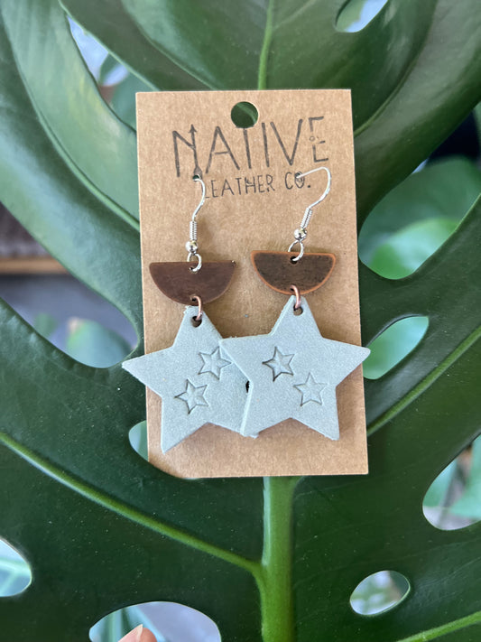Native Leather Earrings