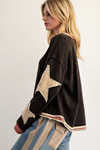 Star Patch Long Sleeve